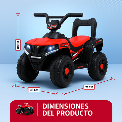 Cuatrimoto Eléctrica Infantil 6,4V con Luces y Sonidos BLACK FRIDAY