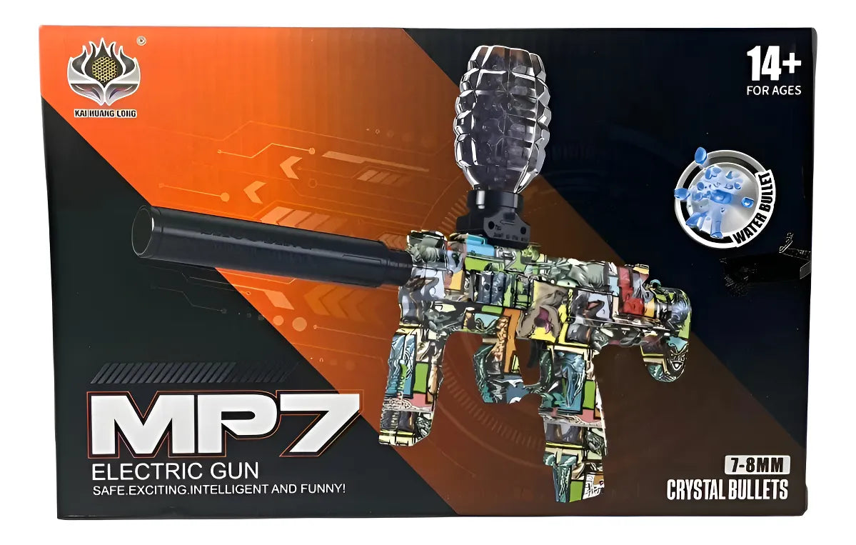 MP7 BLASTER ELÉCTRICO DE HIDROGEL 7–8 MM RECARGABLE