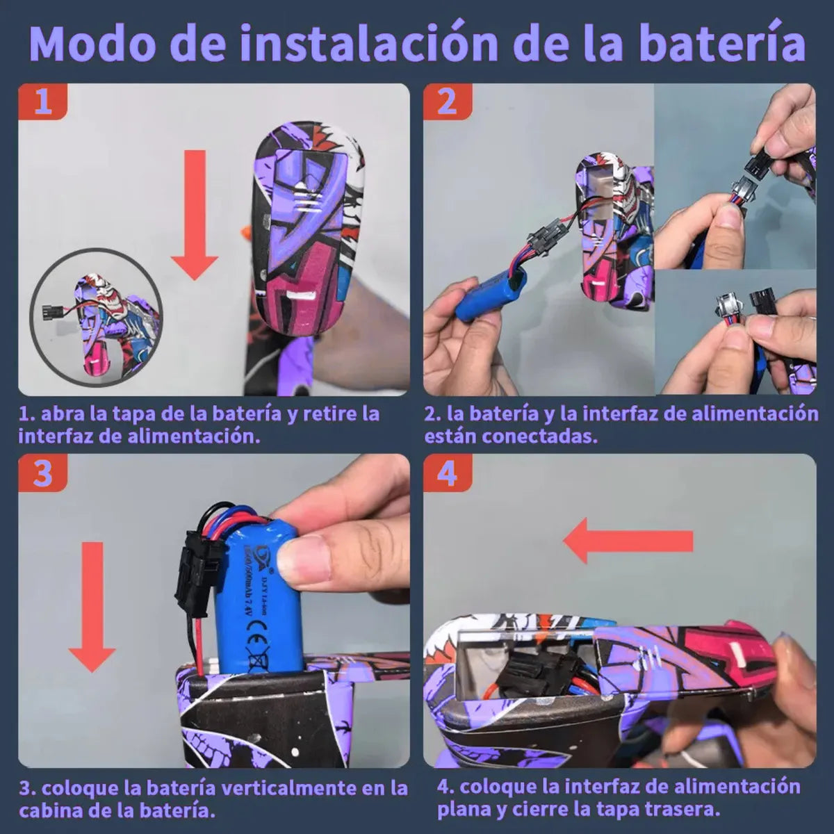 MP7 BLASTER ELÉCTRICO DE HIDROGEL 7–8 MM RECARGABLE